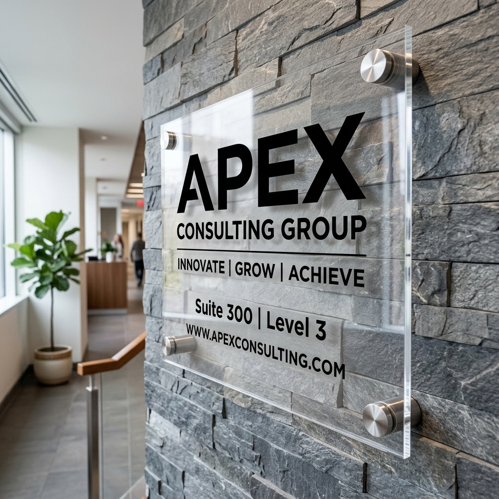 Premium Acrylic Sign Boards